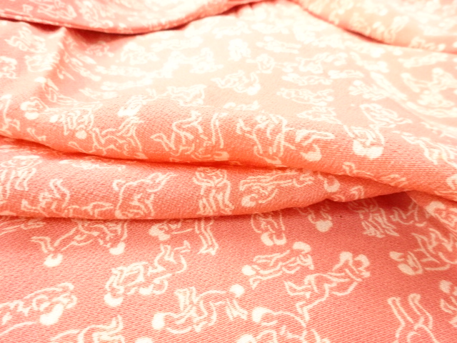  四十八手模様　長襦袢